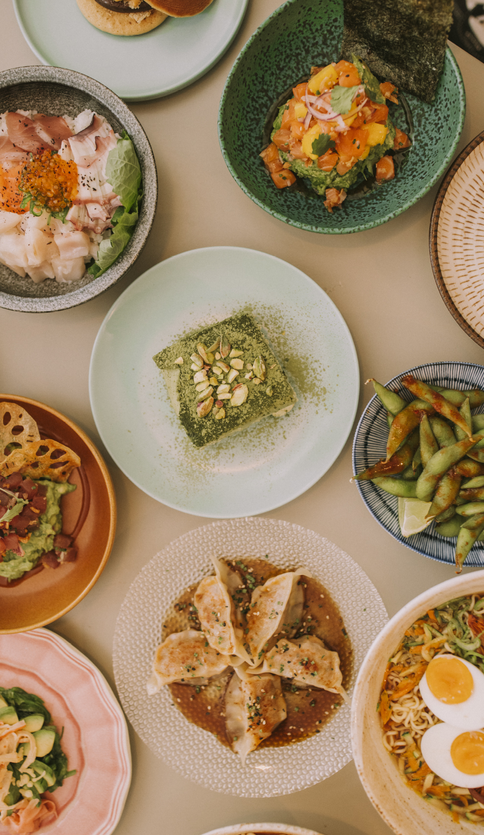 Imagen de platos de comida